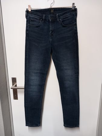 LEE Damen Stretch-Jeans dunkelblau Gr.XS