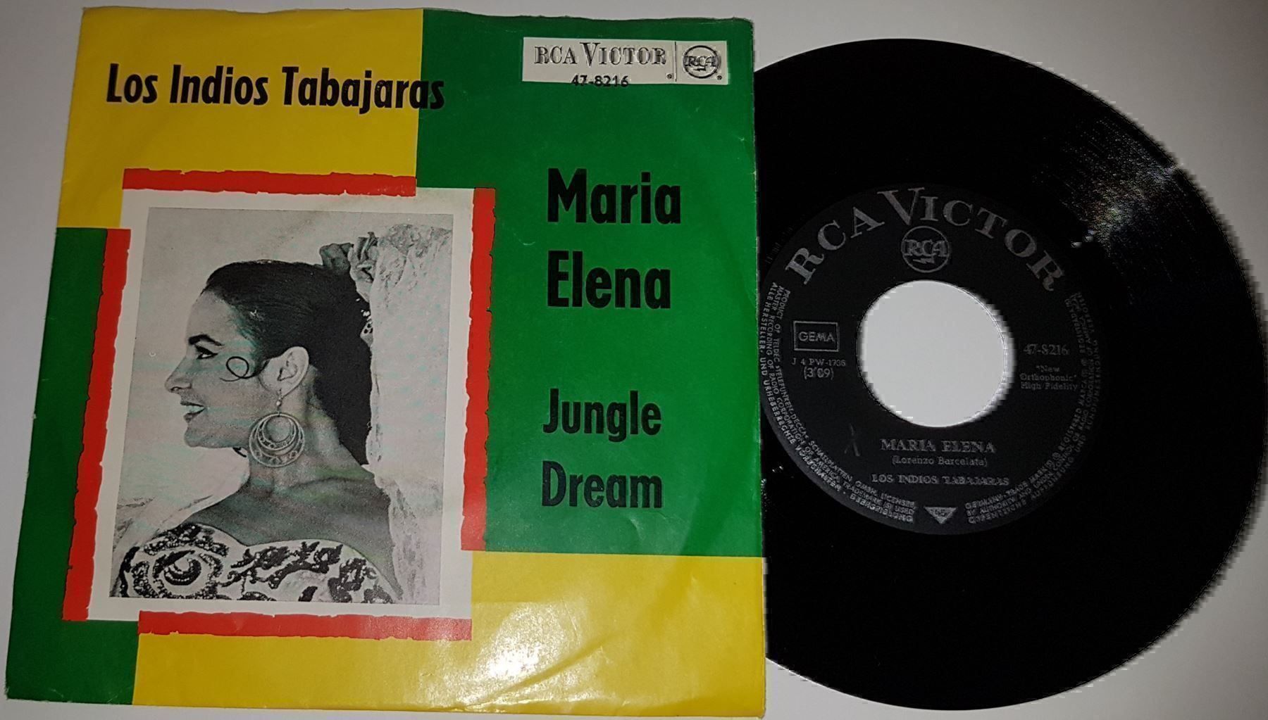 Schallplatten: Los Indios Tabajaras,  MARIA ELENA, 1963 – Gebraucht aus Zürich von Avd 4