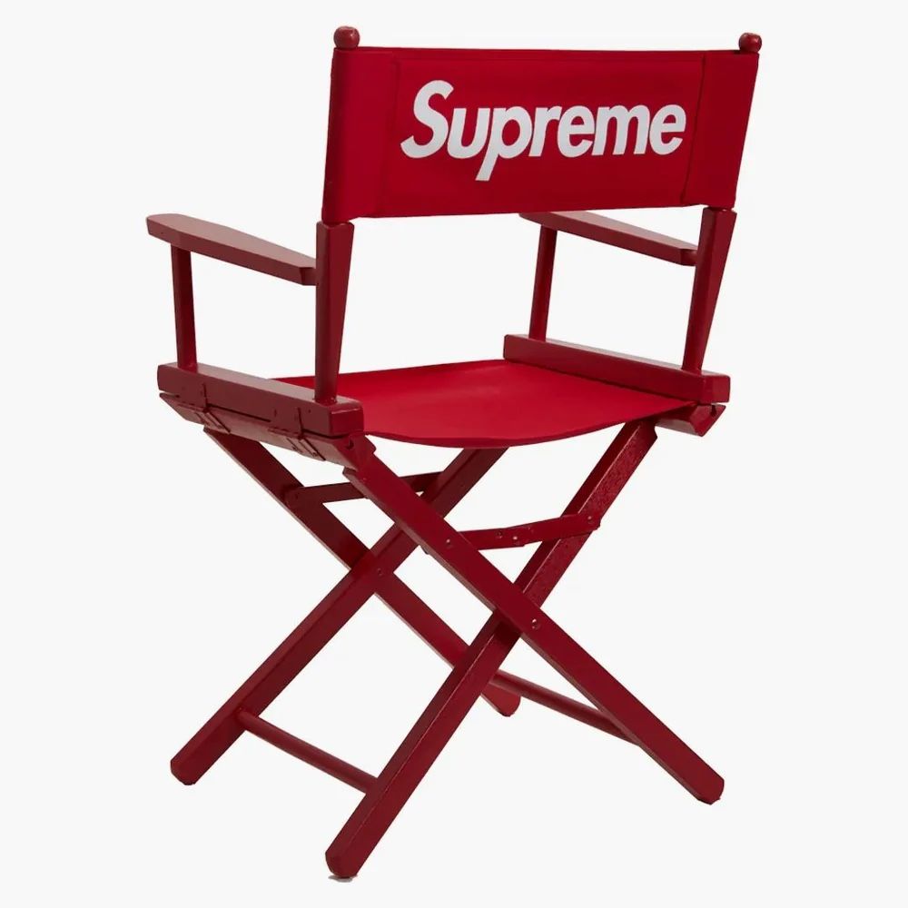 Stühle: Supreme Director’s Chair Red – Neu (gemäss Beschreibung) aus Chêne-Bougeries von CollectorGVA 1