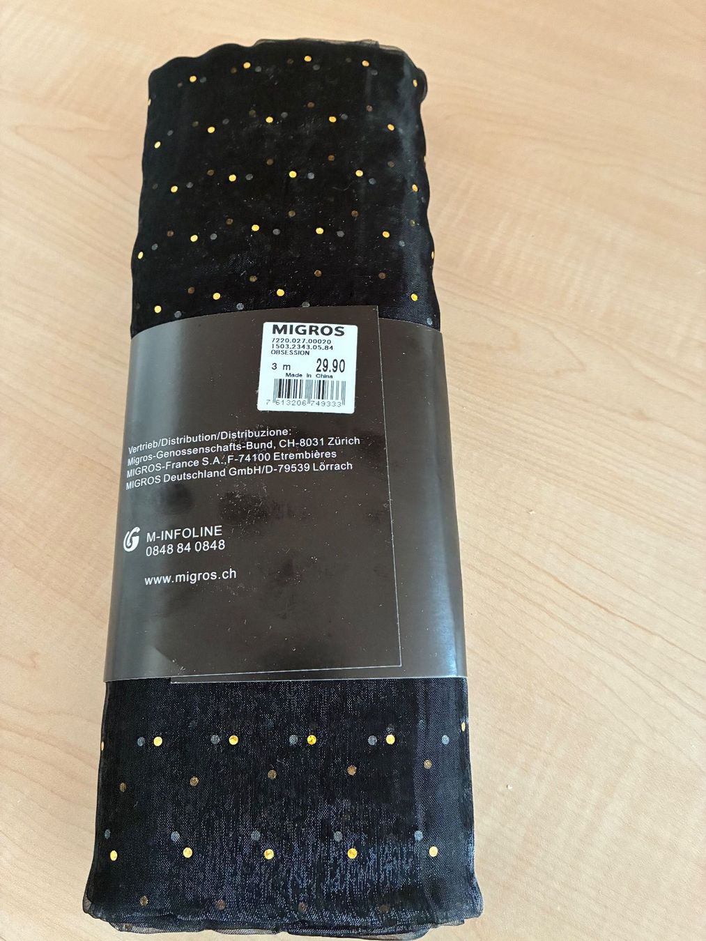 Stoffe: DEKORSTOFF WEIHNACHTEN – Neu und originalverpackt aus Embrach von korbflechter49 1