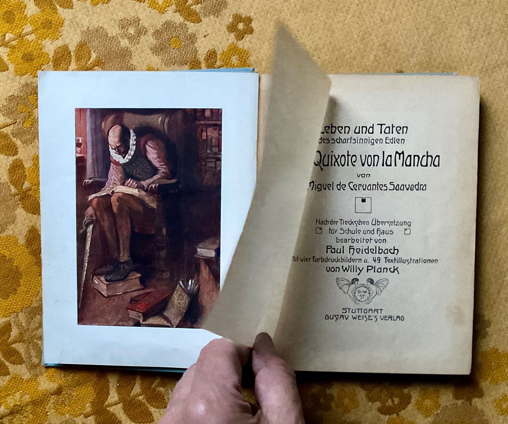 Libri: Buch Don Quixote von la Mancha – Usato da Endingen venduto da nathan05 4