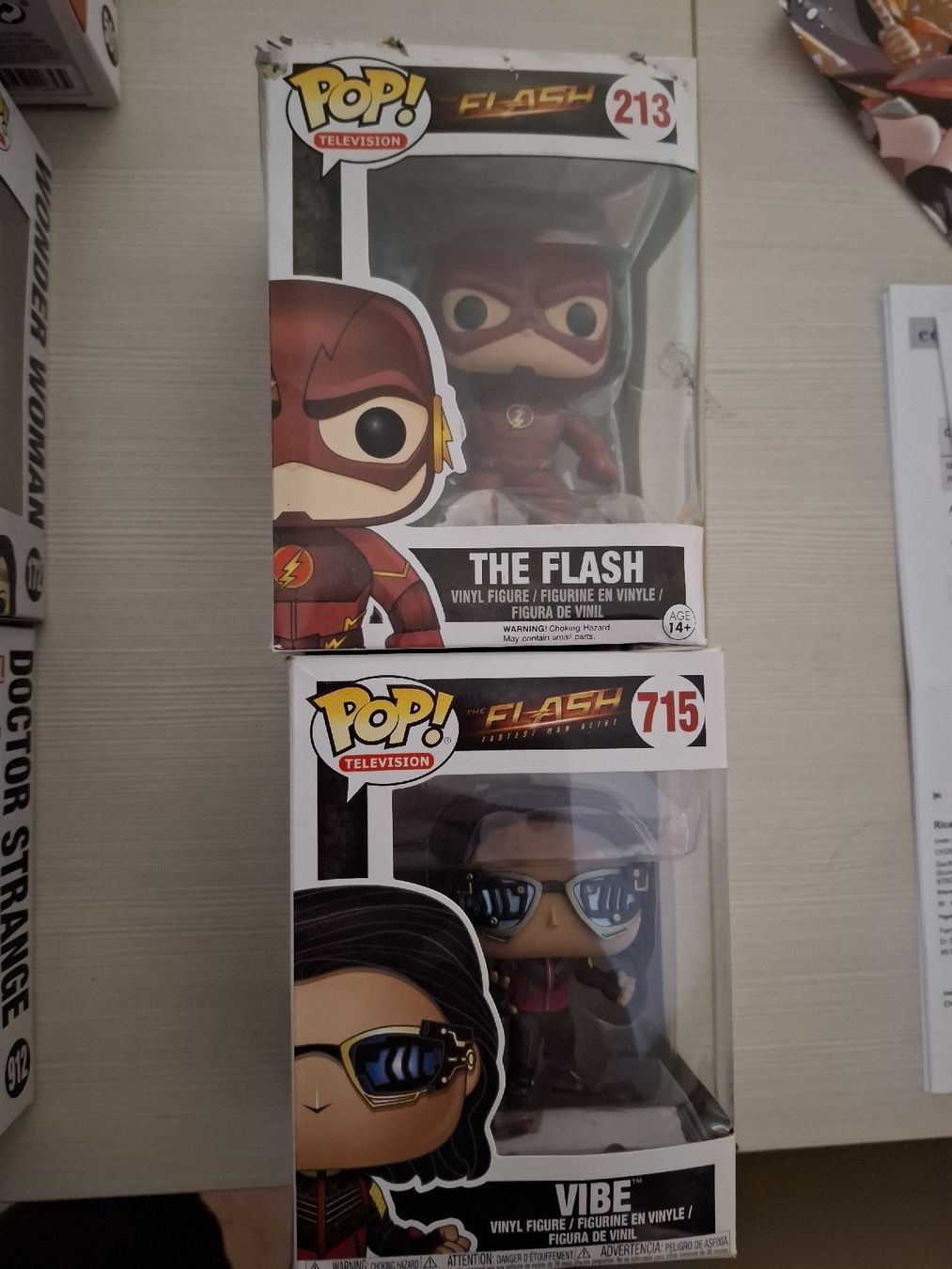 Funko Statuette: Funko Pop The Flash & Vibe DC Comics  – Difettoso da Monte Carasso venduto da Buttefly