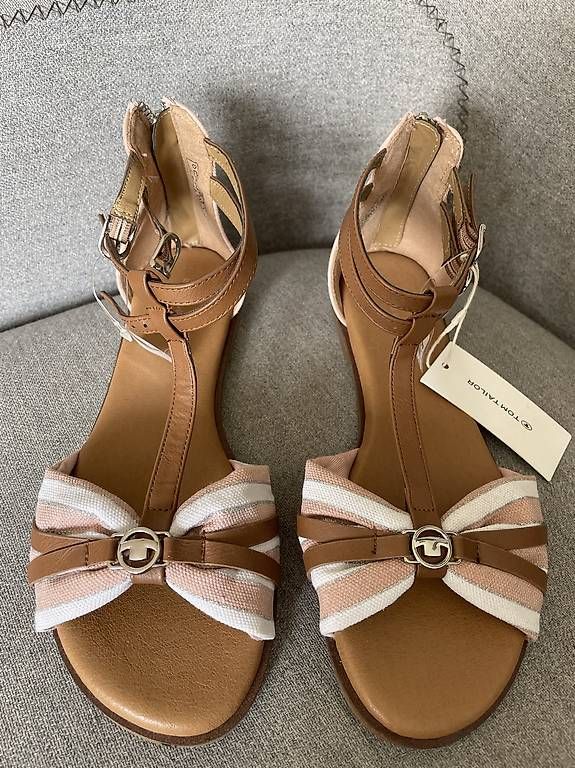 Damenschuhe: Gr.39 Neu! Tom Tailor Sandalen  – Gebraucht aus Thalwil von Vaumera