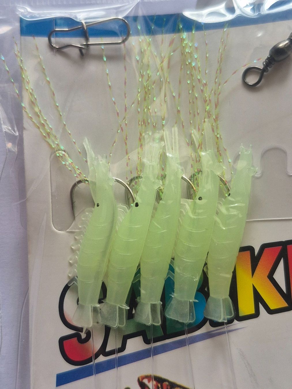 Köder: 4x Shrimps Sabiki – Neu und originalverpackt aus Bigenthal von FSB1 1