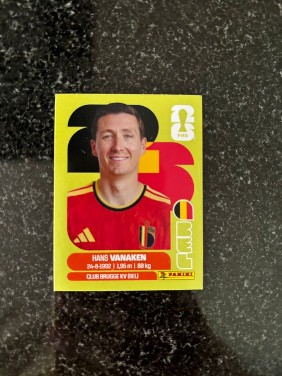 Panini Sammelbilder & Trading cards: Panini Hans Vanaken BEL 14 – Neu (gemäss Beschreibung) aus Wettingen von MmeMaBa