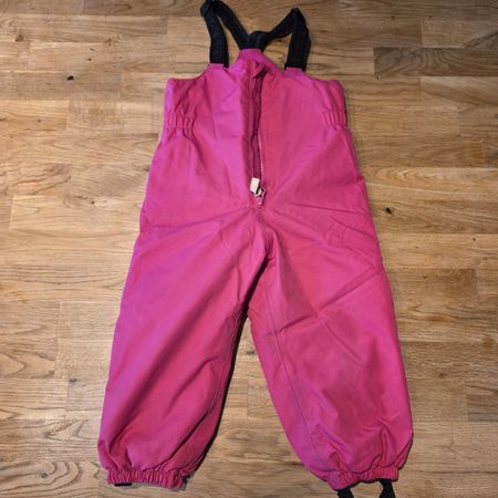 Reima Skihose pink mit Trägern guter Zust