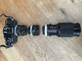 Canon EF - Fotoausrüstung mit div. Objektive & Stative