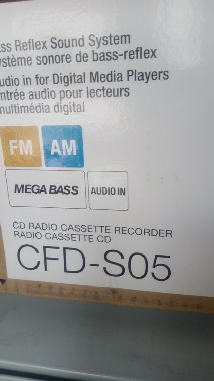 Sony Radios: Sony CD Radio Recorder CFD-S05 -  – Neu und originalverpackt aus Belp von Guadalupe84 1