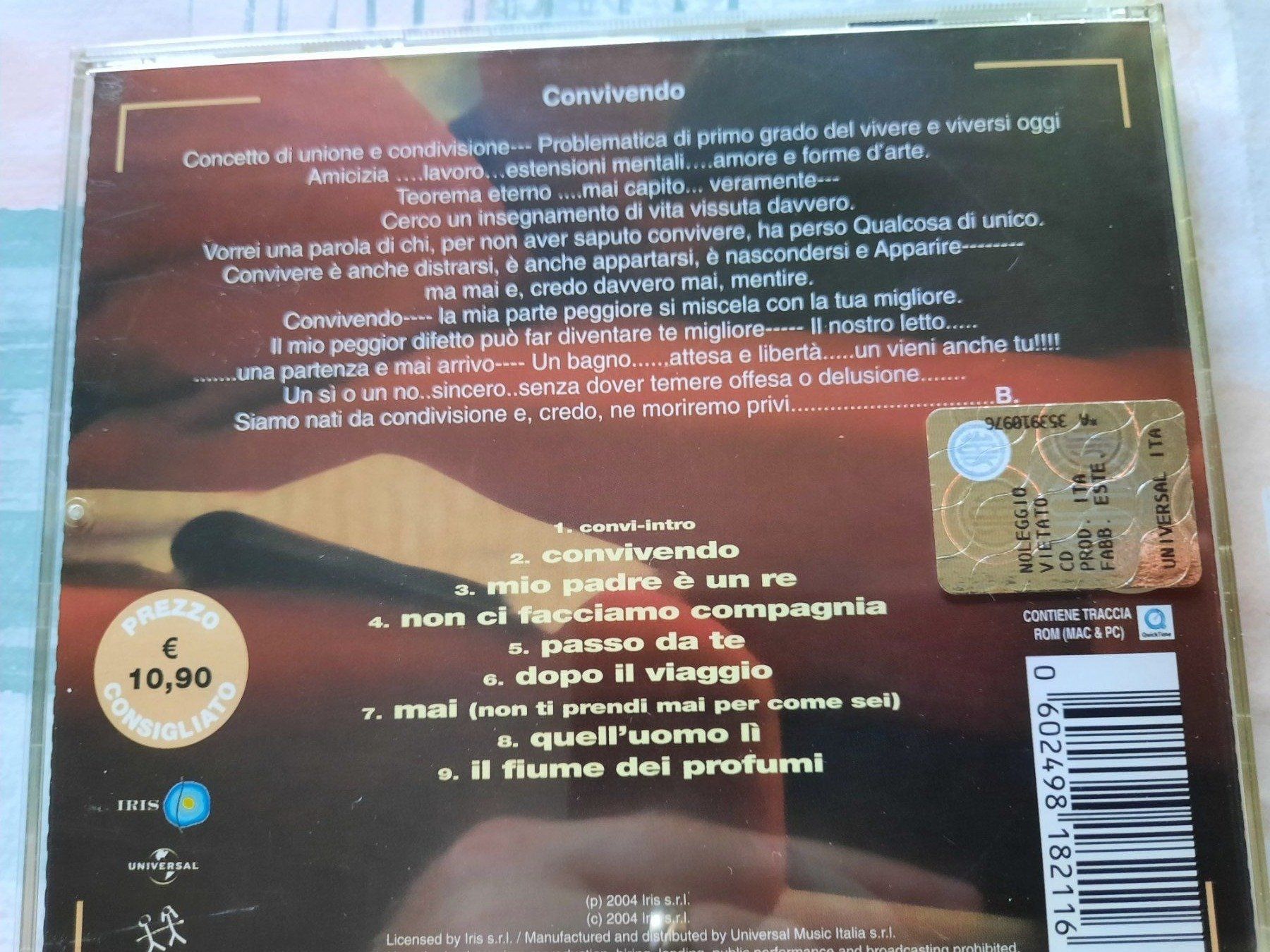 CD: CD Biagio Antonacci - Convivendo part. 1 – Usato da Pully venduto da bro_n52j 2