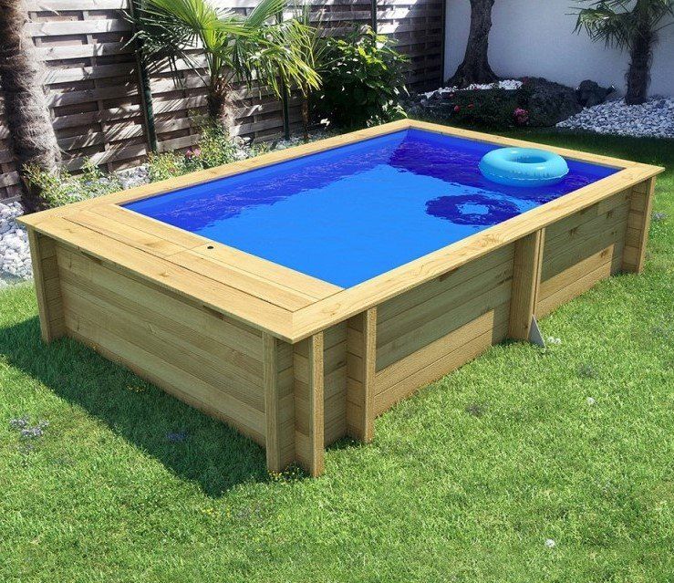 Schwimmbad: Pool'N Box Junior Holz 374x247 BWT myPool – Neu (gemäss Beschreibung) aus Martigny von ShowroomXL