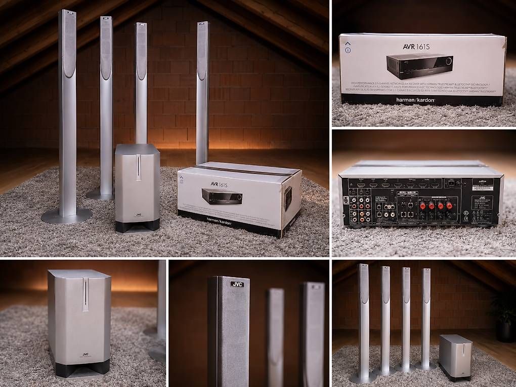 Heimkino: Cinema Speaker System + Harman Kardon AVR 161S  – Gebraucht aus Gunzwil von mhj_9lws
