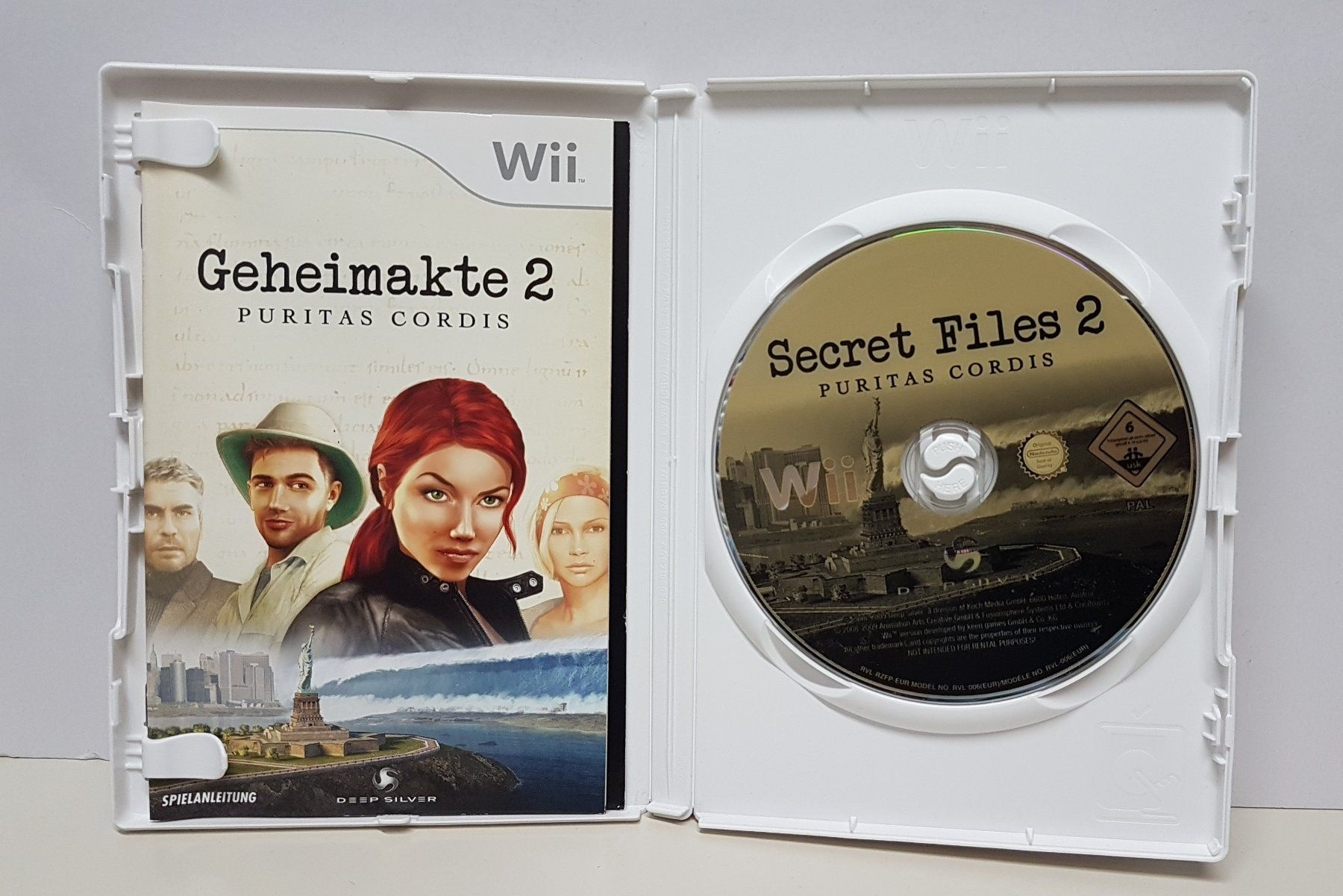 Nintendo Spiele: Geheimakte 2 Puritas Cordis die Welt steht am Abgrund Wii – Gebraucht aus Schüpfheim von Games_Spielkonsolen 2
