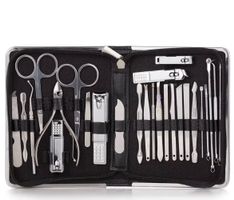 Maniküre Set 26 Stück mit Schere, Nagelknipsel usw.
