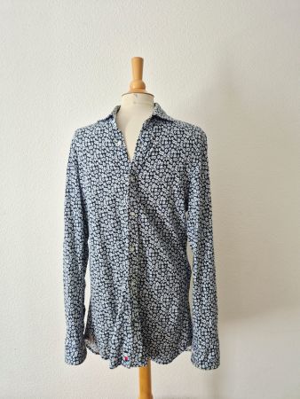 TOMMY HILFIGER HEMD M 38 BLÜTEN   TOP ZU JEANS HOSE JACKE