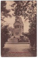 Zürich, Schweizer-Psalm-Denkmal, gelaufen 1914