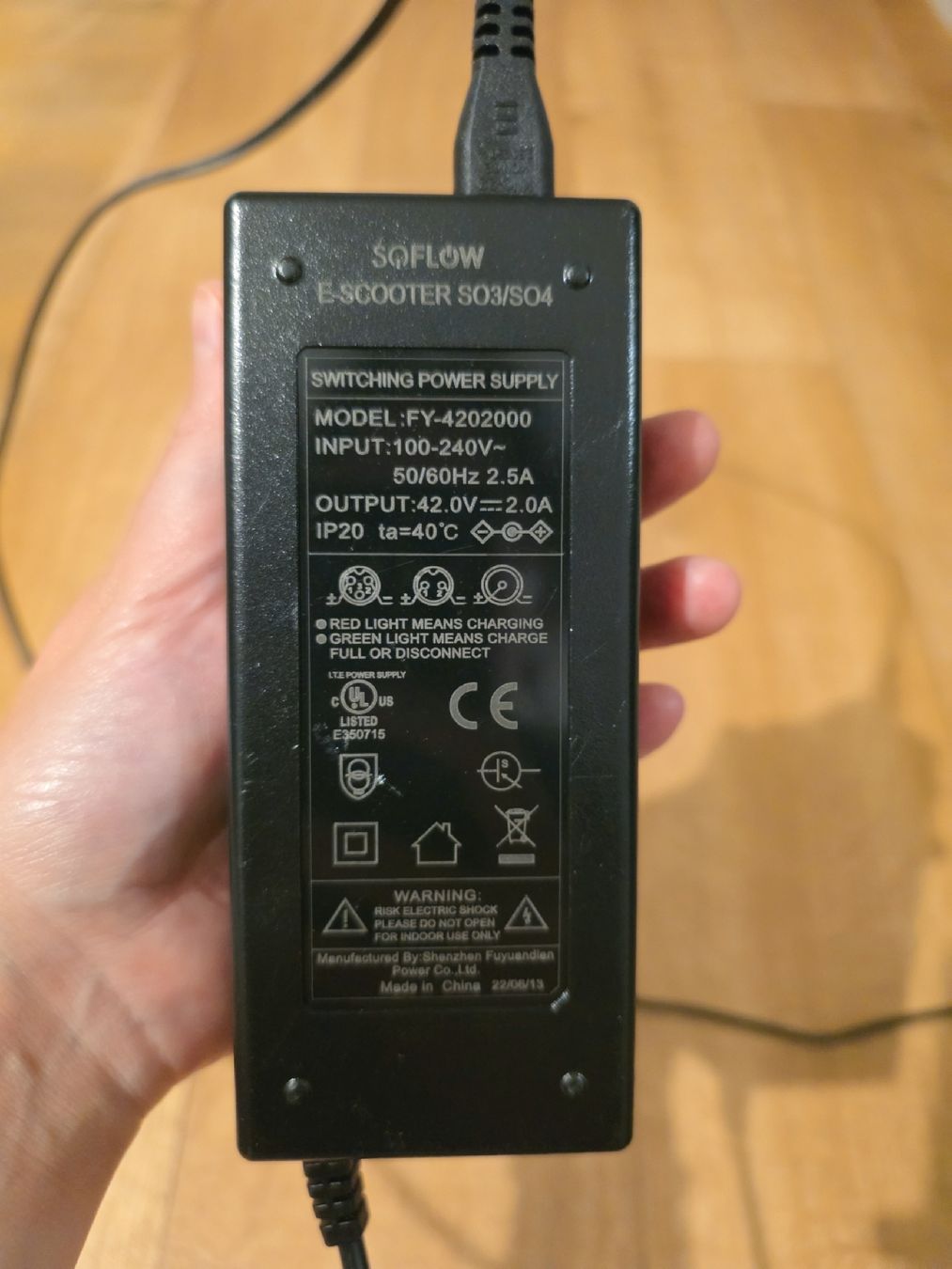 Soflow Chargeurs batteries: Ladegerät SoFlow SO3/SO4 – D'occasion à Kriens par Jul_8D 1