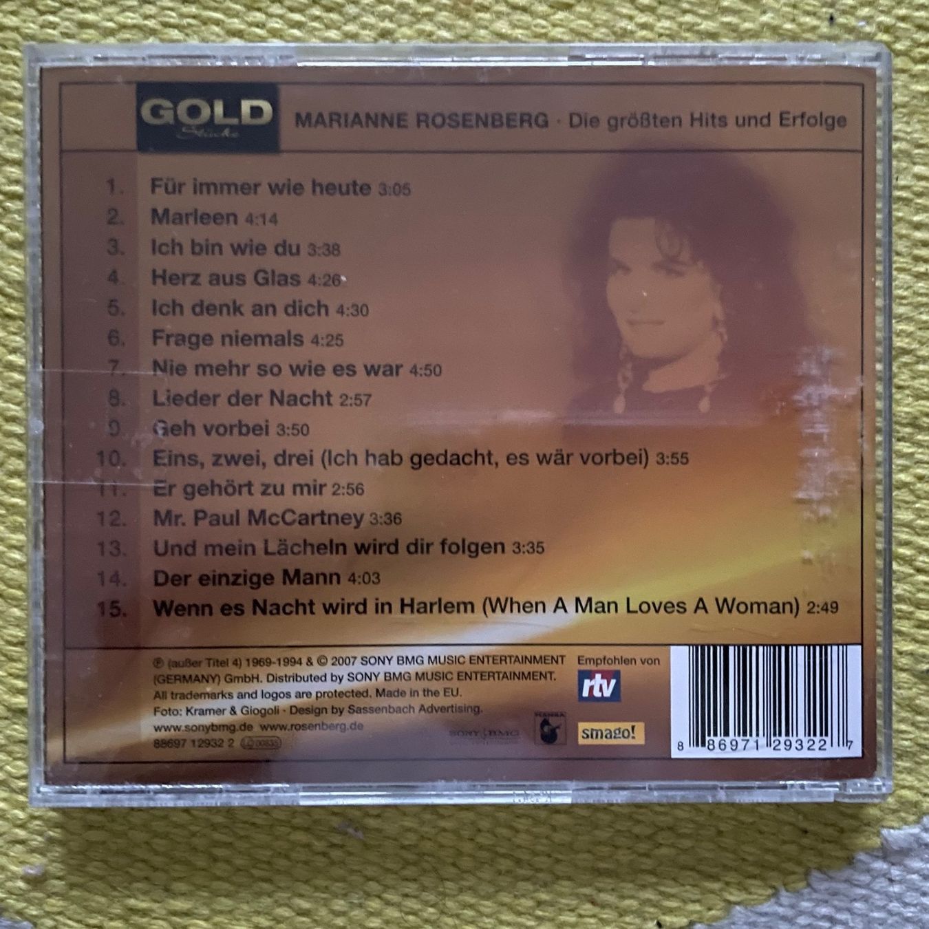 CDs: MARIANNE ROSENBERG-GOLD STÜCKE – Gebraucht aus Rorschacherberg von  1