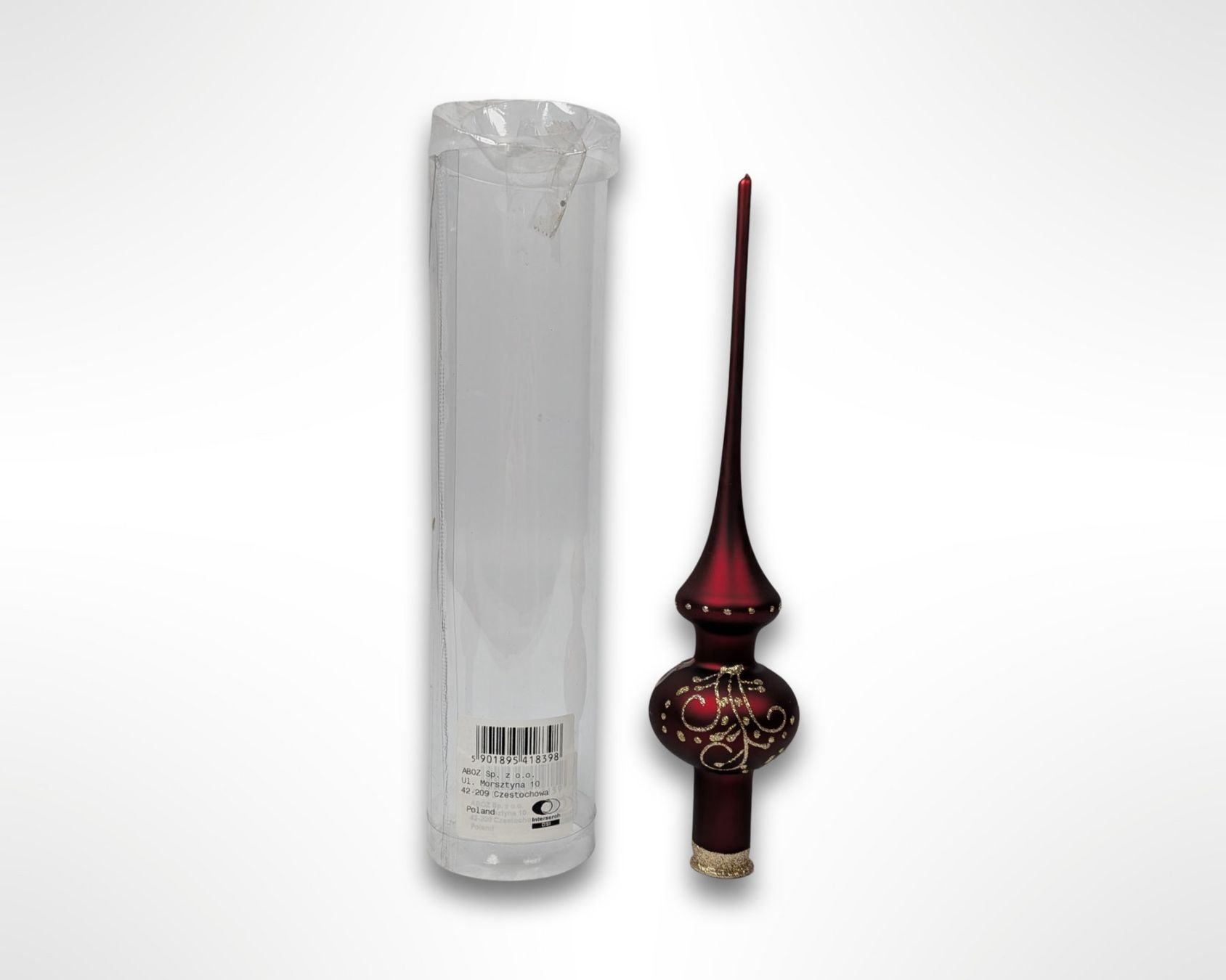 Tutte le decorazioni: Weihnachtsbaumspitze Rot/Gold – Usato da Suhr venduto da Restwert_Suhr 2