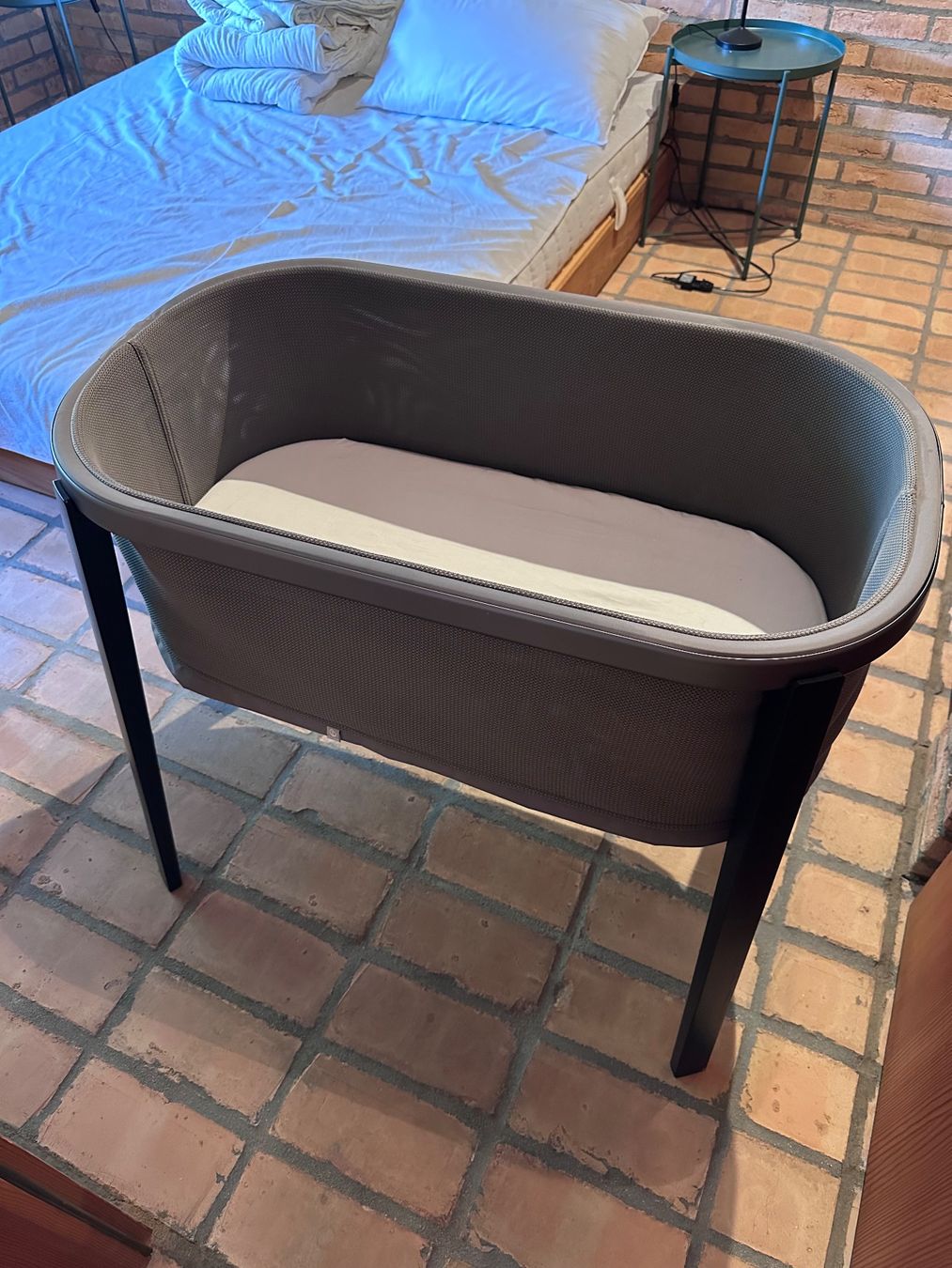 Stokke Culle: Stokke Snoozi Beistellbett Bassinet Stubenbett – Usato da Zürich venduto da vpe_7shz 3