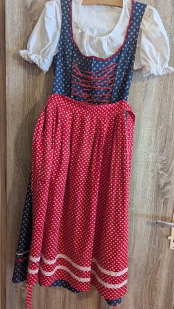 3-teiliges dirndl kleid
