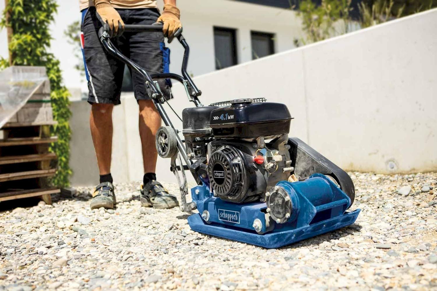 Scheppach Toutes les machines: Scheppach Rüttelplatte HP 1100 S – Neuf avec emballage d'origine à Bottighofen par zaap 2