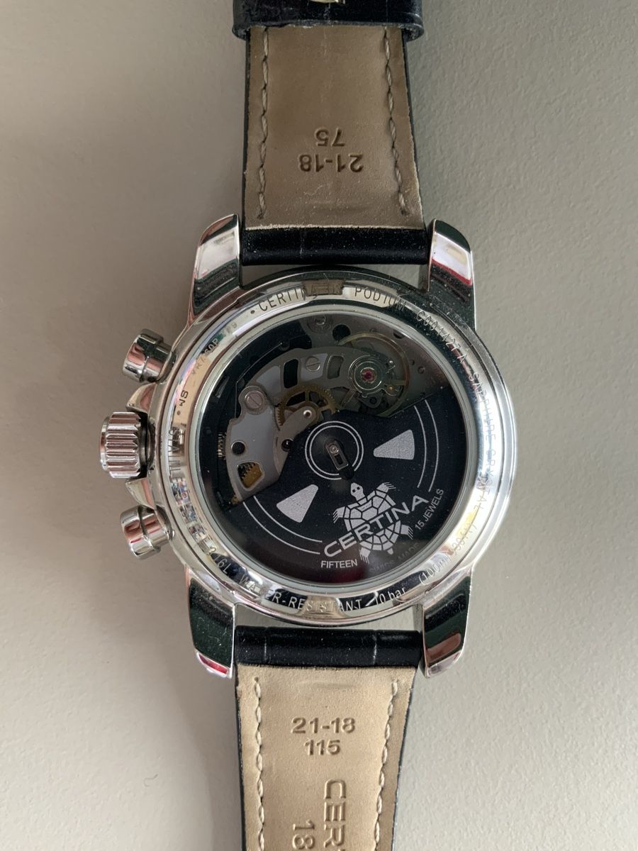 Certina Orologi: Certina Podium Chrono Automatic – Usato da Nussbaumen TG venduto da elkstern23 2