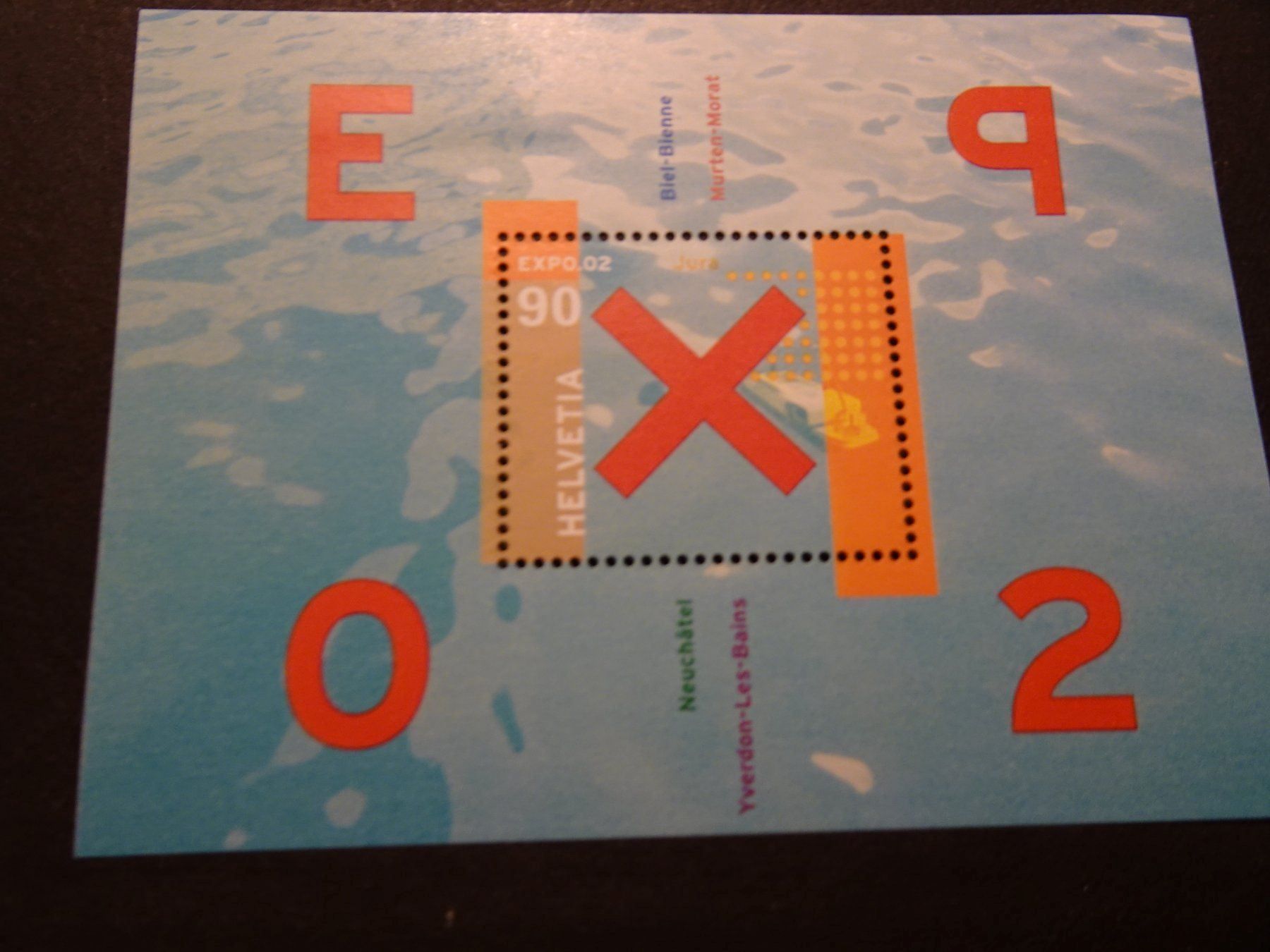Tutti i francobolli: 2002, BLOCK EXPO.02, postfrisch – Nuovo (secondo la descrizione) da Eschenbach SG venduto da eDaisy