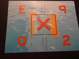 2002, BLOCK EXPO.02, postfrisch
