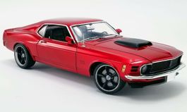 Ford Mustang Boss 429 Street Fighter 1970 dunkelrot met. /