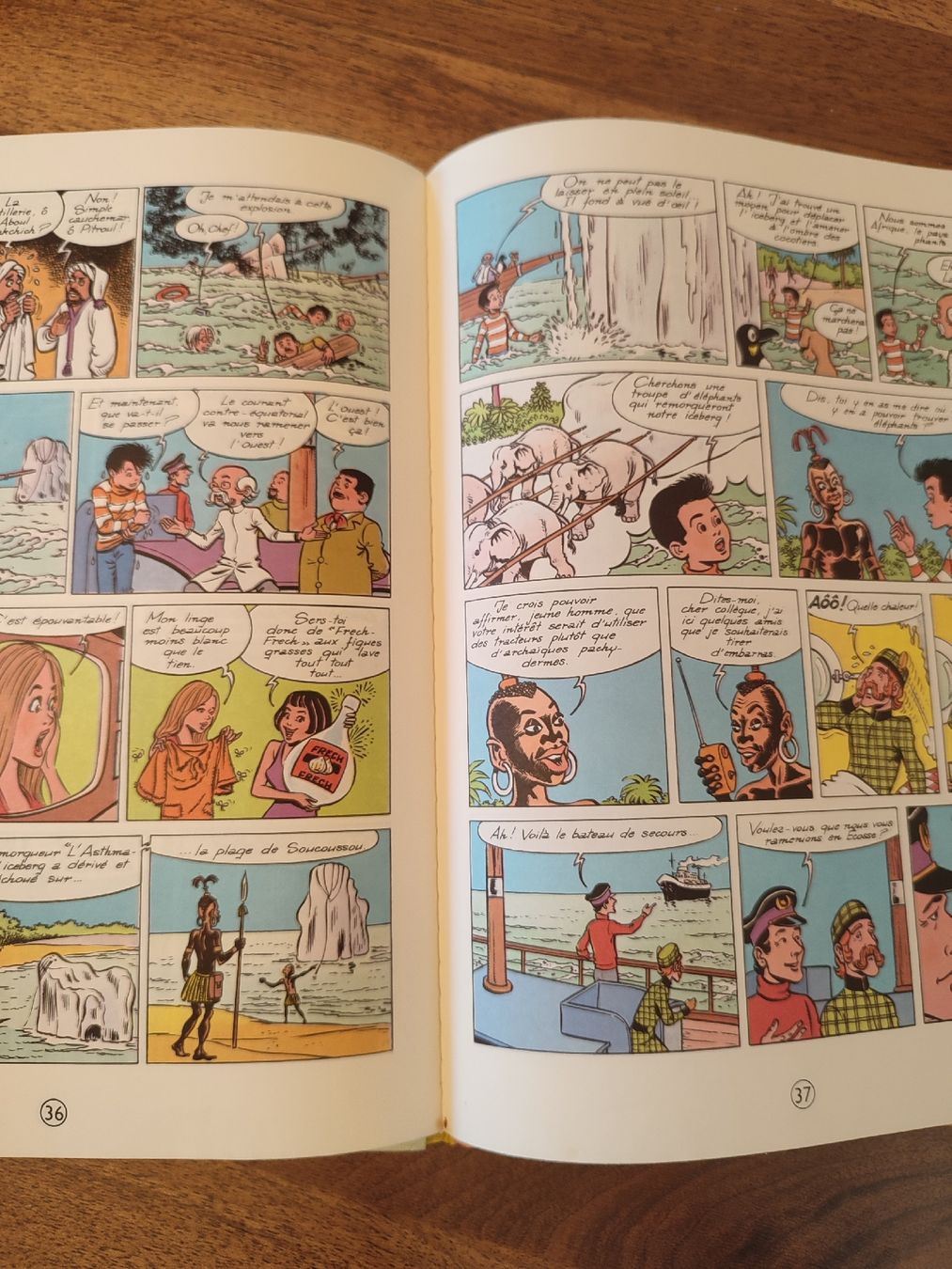 Fumetti: Les 4 as et L'iceberg T19 EO BE  – Usato da Bougy-Villars venduto da Vogue 1