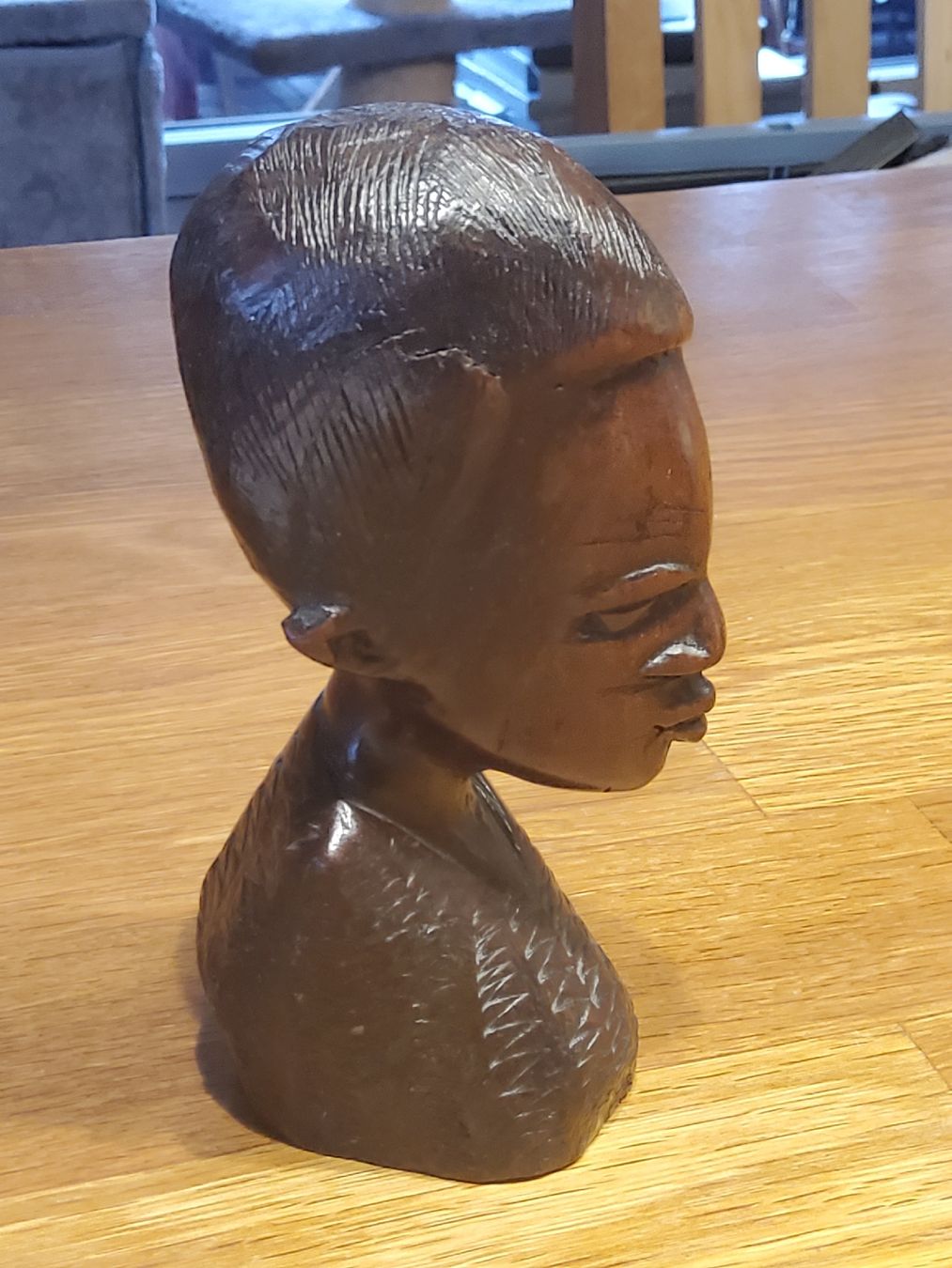 Statuette: Afrikanische Holzfigur – Usato da Bauma venduto da Sun1973 4