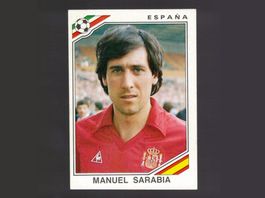 Panini MEXICO 86 Sticker 271 Manuel Sarabia Spanien Spain