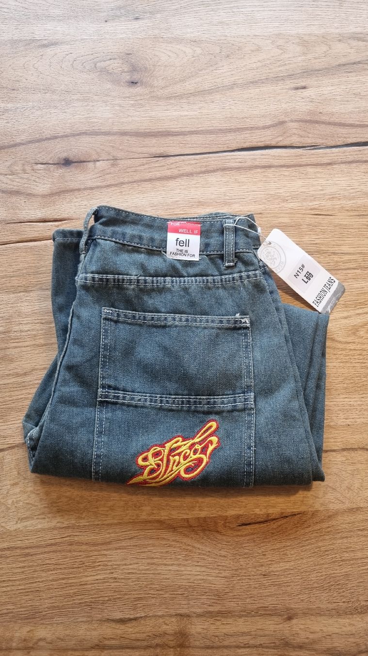 Jeans: Hip-Hop-Stil Jeans 2025 – Nuovo e nell'imballaggio originale da Zwillikon venduto da Keith 2