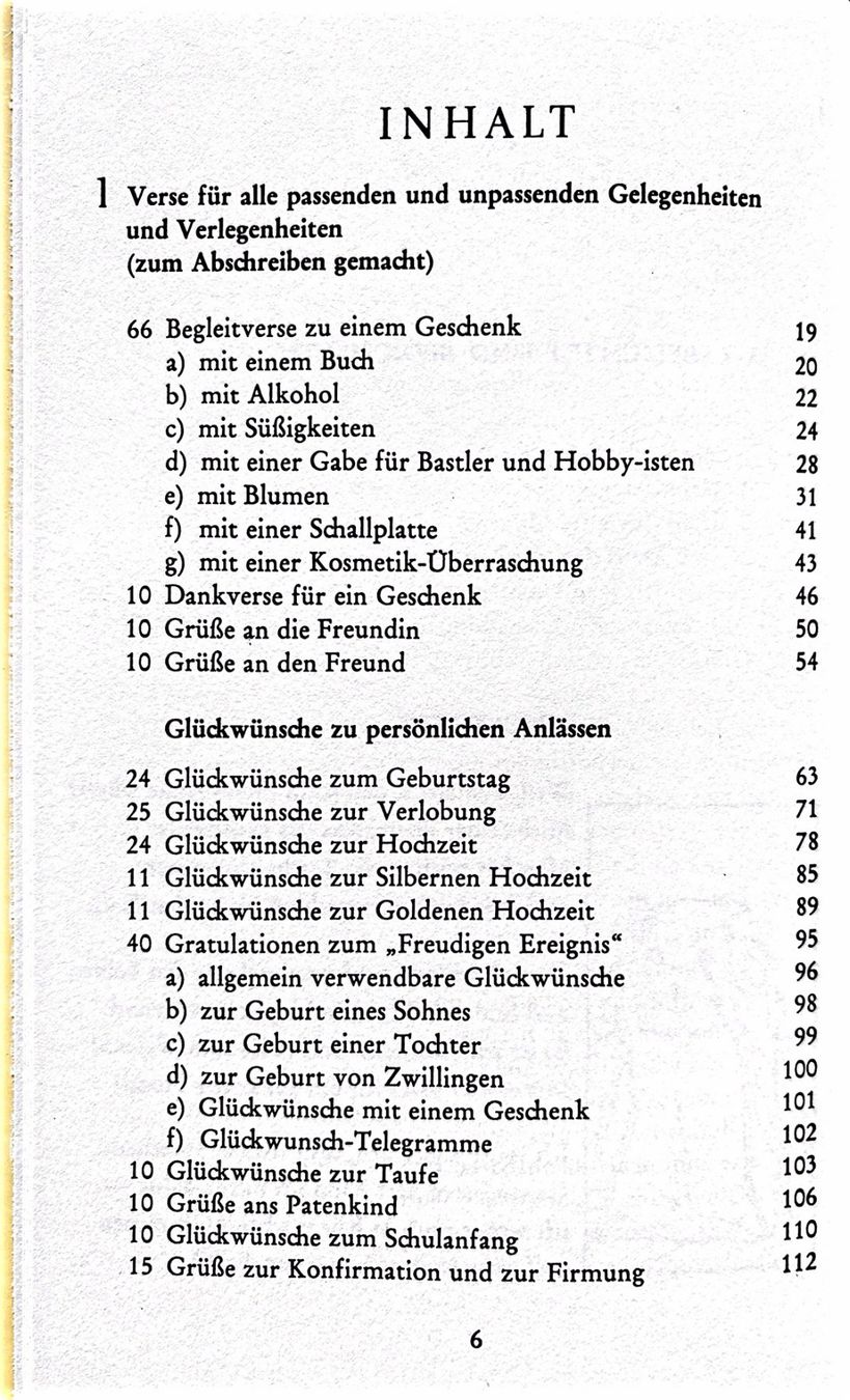 Libri: Morgenroth Friederich, Sag es mit Versen – Nuovo (secondo la descrizione) da Sarnen venduto da Livres 4