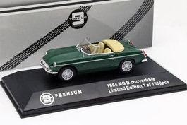 MG B Roadster MK I 1962-1967 dunkelgrün / beige      1:43
