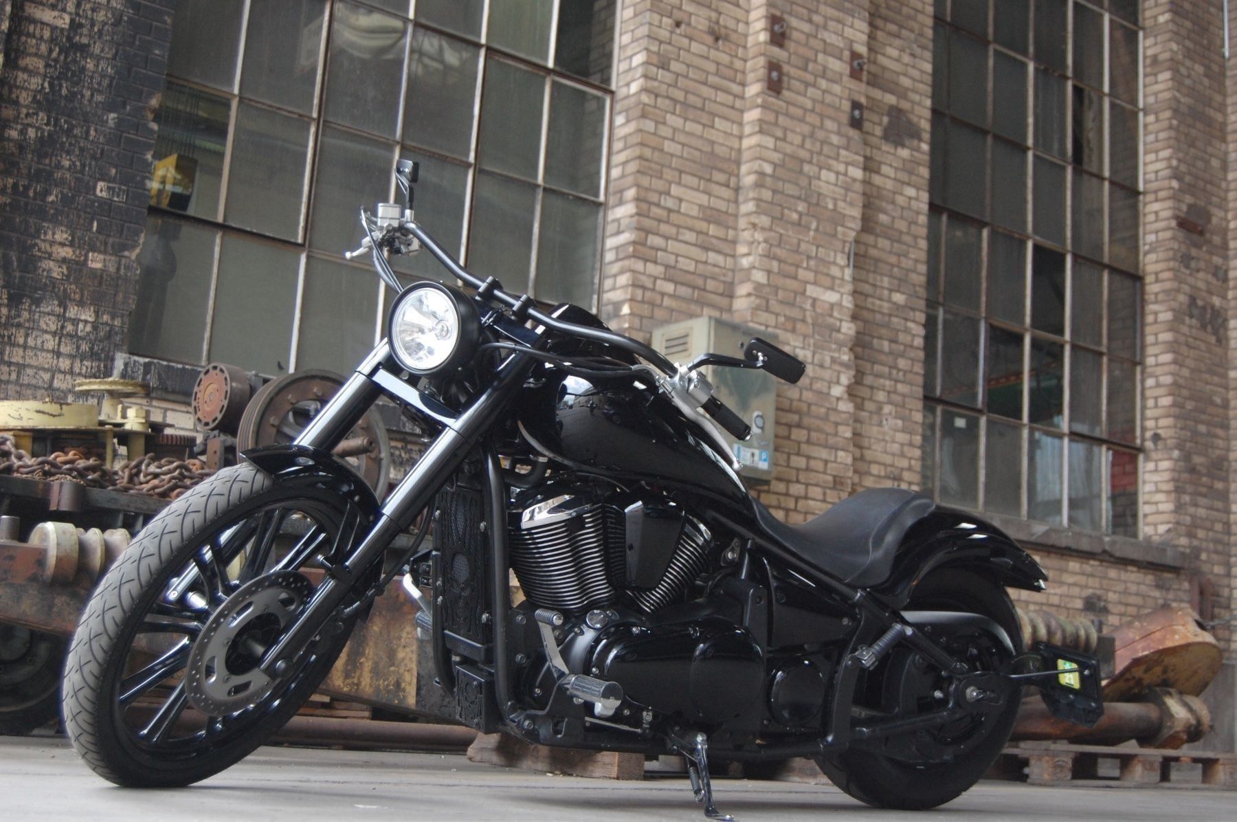 Kawasaki Chopper: kawasaki vulcan 900 custom ab MFK – Usato da Luzern venduto da mimibaba01