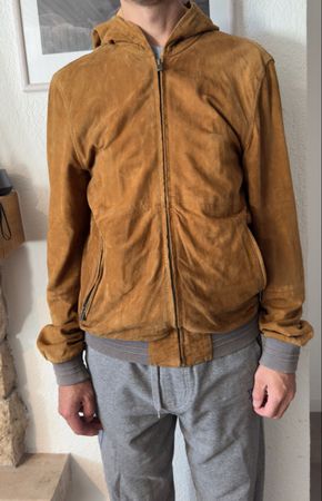 Chevignon Veste Cuir Homme / Lederjacke M