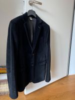 Black velvet jacket