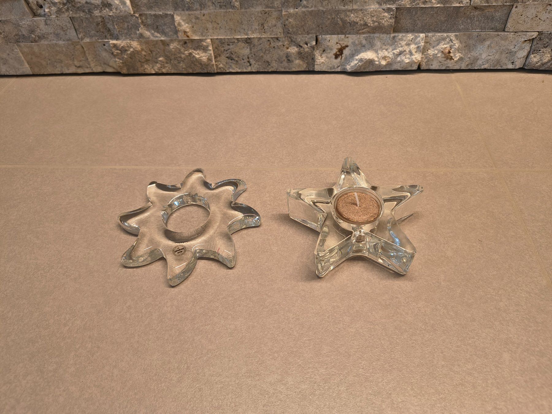 Tutte le decorazioni: Kerzenhalter Sonne, Stern Set gebraucht – Usato da Wimmis venduto da Lagom 1