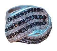 Ring Silber Bergkristall & Onyx