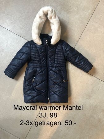 Wintermantel Winterjacke Mayoral 3J