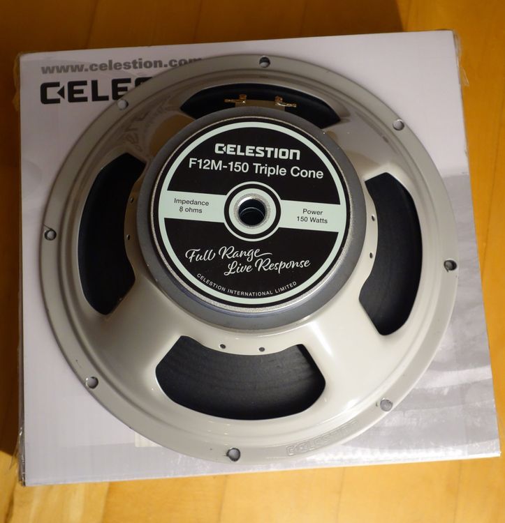 Celestion F12m 150 Celestion F12M150 Triple Cone Speaker Ohm