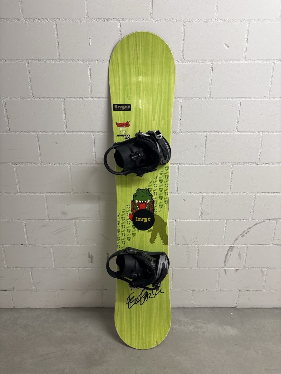 Board: Snowboard Nitro Herger mit Bindung Mini-Pro 46 gebrauchter Z – Usato da Brüttisellen venduto da Tania950S