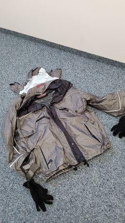 Audi Jacke grau Grösse S guter Zustand