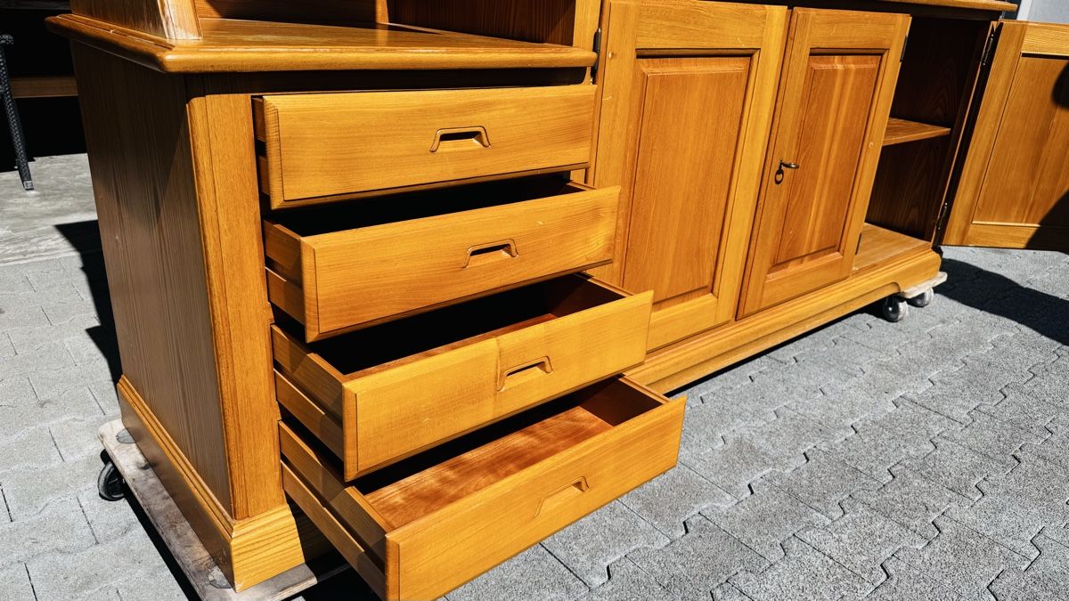 Buffets: Wohnwand/ Büffet aus Kirschbaum – D'occasion à Rain par woo.d.s 4
