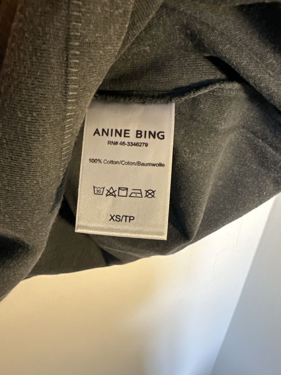 Anine Bing T-shirt: Anine Bing Oversitz-Shirt, XS – Usato da Bern venduto da Ibizaflow 3