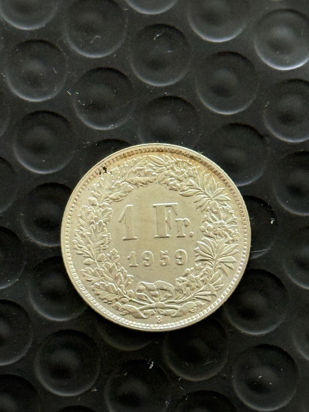 Tutti le monete: 1 Franken 1959  Unz / Stgl – Nuovo (secondo la descrizione) da Wallisellen venduto da SWISS_SILVER1