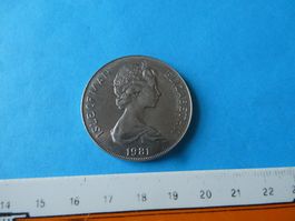Isle of Man 1981, Crown - Gedenkmünze