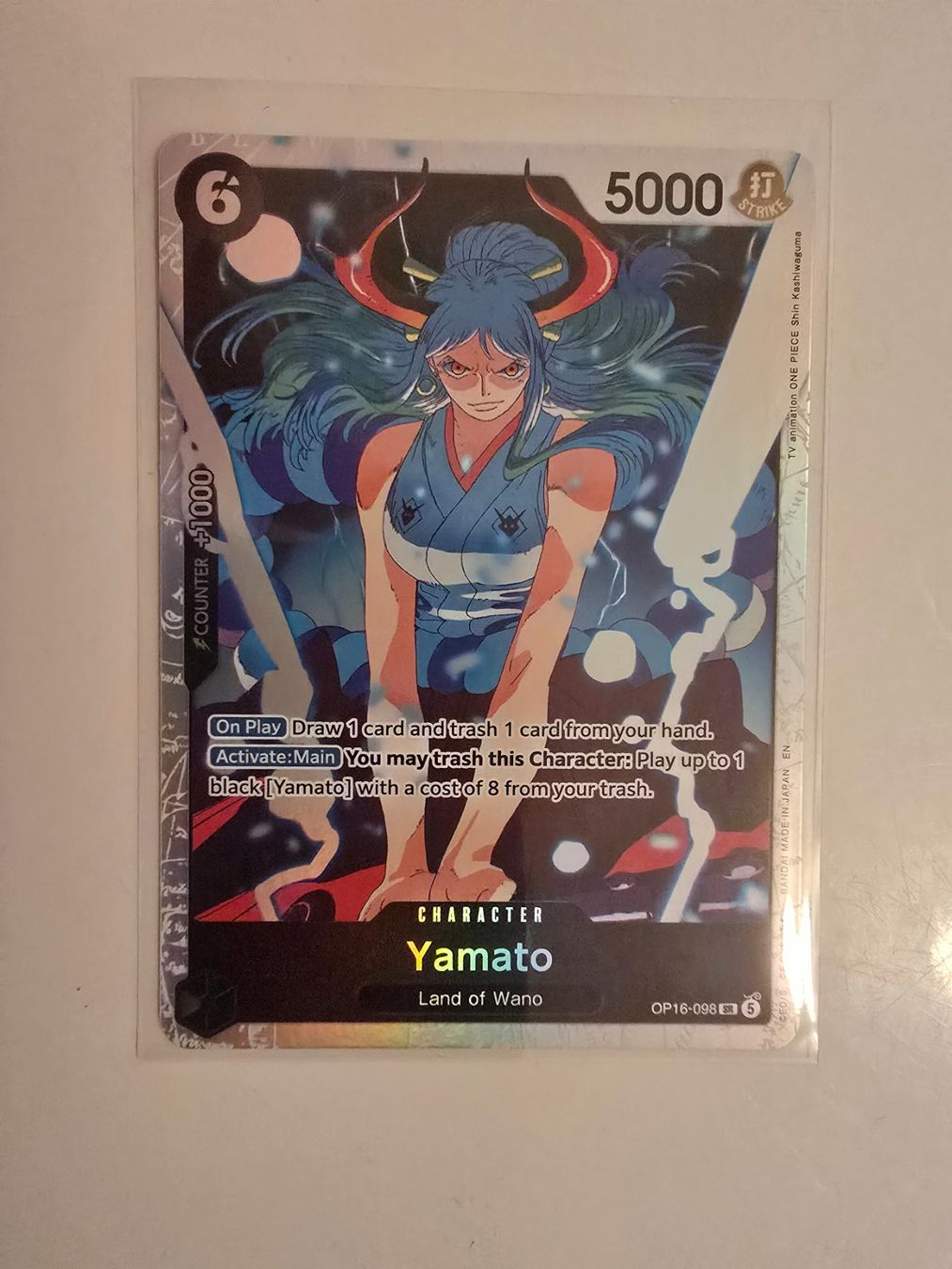 Bandai Cartes à collectionner: Yamato OP16-098 SR – Neuf (Voir description) à Chur par Casdo