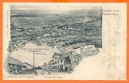 Gruss aus STADEL - Gasthaus zur Rose/Gesamtansicht / ZH-1910